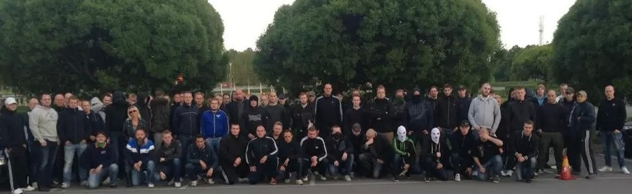 Swedish nationalists who gathered in Stockholm to patrol the streets, after the police chief admitted they were dong nothing to stop the riots.