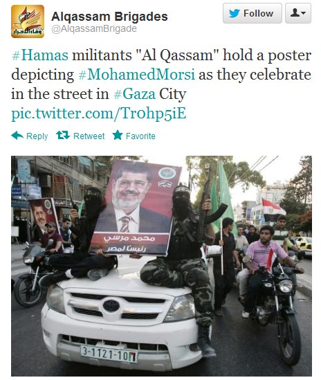 Hamas is the armed branch of the Muslim Brotherhood