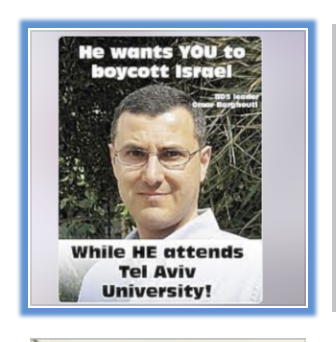 “If Omar Barghouti achieves his goal of the destruction of Israel, will his master’s degree in philosophy from Tel Aviv University still be valid?”